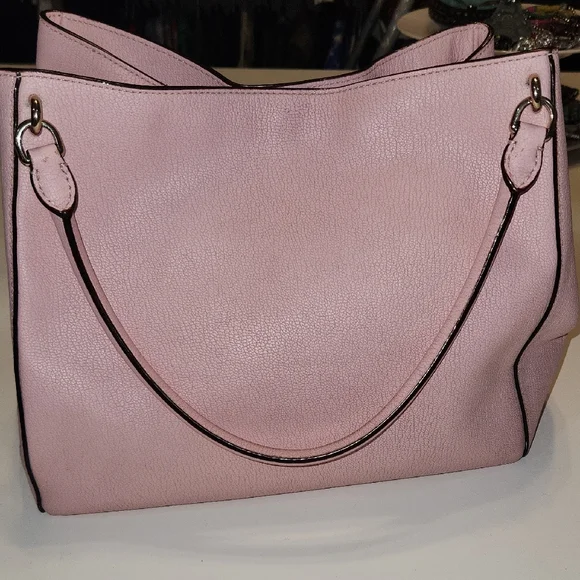 Kate Spade Elegant Blush Pink Women's Leather Bag and Wallet Set - Picture 7 of 12